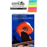 Amok Koşucusu - Stefan Zweig - 1 Adet Fosforlu Transparan Kitap + Ayraç