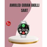 Amoled Akıllı Saat Gelişmiş Sensörlü – Kadın Sağlığı ve Hatırlatma Özellikli