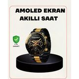 Amoled Akıllı Saat Manyetik Şarj Gps Destekli Spor Ve Günlük Kullanım Mir98785886