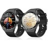 Amoled Ekran Akıllı Saat Üç Kordonlu Ios Android Uyumlu - Altın - Siyah - 35 - 48 mm - Belirtilmemiş