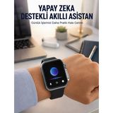 Amoled Ekranlı Akıllı Saat Sesli Görüşme Gps Nabız Ve Uyku Takibi Yeni Nesil - Lisinya