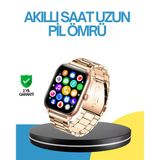 AMOLED Ekranlı Türkçe Menülü Akıllı Saat Bluetooth Görüşmeli - Lisinya
