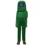 Among Us Cosplay Uzaylı Astronot Kostümü Yeşil