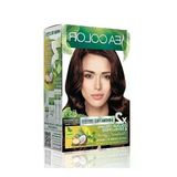 Amonyaksız Vegan Saç Boyası %100 Beyaz Kapatma, Sıcak Çikolata - 2 X 50 Ml Paket