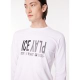 Amor İç Giyim Ice Play Bisiklet Yaka Düz Beyaz Erkek T-Shirt 23IU1M0F041P410_T-SHIRT Jersey - XL