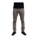 Amor Man 5 Cep Fermuarlı Regular Fit Qr Kodlu Bambu Dokuma Ofis-Iş Erkek Kanvas-Kot Pantolon - 32 - Açık Gri