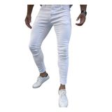 Amor Man Net Beyaz Iç Göstermeyen Pamuk Yıkamalı Regular Fit 5 Cep Vıp Erkek Kot Pantolon - 32