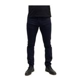 Amor Man Qr Kodlu Blue Black 5 Cep Regular Fit Bambu Dokuma Erkek Kanvas-Kot Pantolon - 36 - Lacivert