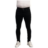 Amor Man Slim Fit Solmayan Siyah Diz Yapmayan Yazlık Erkek Jeans Kot Pantolon - 31