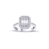 Amor TRYZ5757F060 0.60 Karat Beştaş Pırlanta Yüzük