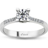 Amor TRYZ75001G075 0.75 Karat Tektaş Pırlanta Yüzük
