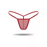 Amora Secret Kırmızı Transparan Tül String Tanga Tm1115