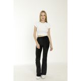 Amore Bayan Crop T-Shirt - Beyaz - L