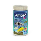 Amore Cichlid Green Granules 1000Ml Malawi Amerikan Tanganyika Ciklet Bitkisel Balık Yemi
