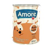 Amore Dog Lamb Chunks Kuzu Parça Etli 12x400 gr Yetişkin Köpek Konserve Maması