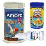 Amore Goldy Mix Granules 1000Ml, Lotus Gold Natural 250Ml Japon Balik Yemi, Vitamin