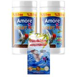 Amore Goldy Mix Granules 2 X 125 Ml Kutu Japon Balik Yemi Ve Akvaryum Temizligi Kaya Tuzu Tabletleri