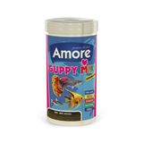 AMORE Guppy Mix Granules Lepistes Melek Tetra Balığı Yemi 250 Ml, 100 gr