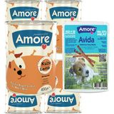 Amore Kuzu Parça Etli Köpek Konservesi 5li, Avida Lamb Sticks Ödül Çubukları 12LI