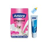 Amore Lifeguard 240Gr Yavru Kedi Süt Tozu, Kedi Tüy Yumağı Önleyici 100Ml Malt-Pasta, Biberon