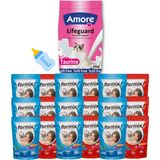 Amore Lifeguard Kitten Milk Süt Tozu 240GR, 18-Formix-Punch Islak Kedi Ödülü, Biberon - 240gr + 18-Formix