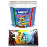 Amore Malawi Ciklet Mix Granules 3Kg Kova, Lotus Koi Gold Fish Mix Pellet 860Gr Poset Japon Baligi Yemi