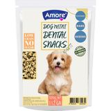 Amore Mantı Dog Mini Dental Snacks Köpek Ödülü 112 gr Ağız Kokusu, Diş Sağlığı (Nane-Rezene-Maydanoz)
