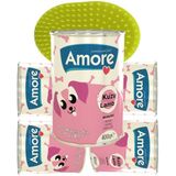 Amore Puppy Kuzu Etli Yavru Kopek Konserve, Tuy Tarama Fircasi Elastik