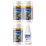 Amore Tetra-lepistes-moli-kilic Tropikal Balık Yem Seti 3 x 125 ML + Vitamin