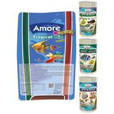 Amore Tropical Mix Selection 460Gr, Lotus Protect 3 Pro 100Ml Tropik Balik Yemi Set