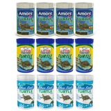 Amore Turtle Sticks 4X250ml Bluefeel 4X250ml Lotus 4X250ml Kutu Kaplumbaga Yemi