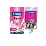 Amore Yavru Kedi Süt Tozu 240Gr Lifeguard, Avida 12Li Lamb Sticks Ödül, Biberon