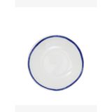 Amorf Desenli Porselen Çukur Tabak(20 Cm)