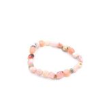 AMORF KESİM DOĞAL PEMBE OPAL TAŞI BİLEKLİK 1.KALİTE 002