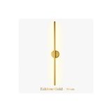 Amorled Eskitme Modern duvar apliği, gold aplik, 70 cm led ışık aplik hotel dekarasyon