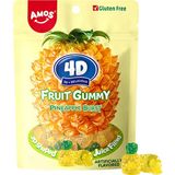 Amos 4d Fruit Gummy Pineapple Burst 54G - 54 gr