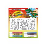 Amos Cam Boyama Setı Peelable Stıcker 10.5ml*6