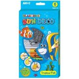Amos Cam Boyama Seti Sun Deco Tropicak Fish Kategori: Boyama Seti