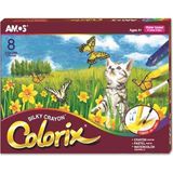 Amos Colorix Aquarell Pastel Boya 8 Renk