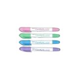 Amos Dry Highlighter Pastel Renkler 4'lü Set Fosforlu Kalemler İnce Kağıtlarda Dağılma Yapmaz
