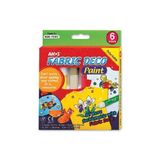 Amos Fabric Deco Paint Sökülebilir Kumaş Boyası 5 Renk FRD10P6 eol