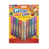 Amos Glitter Glue Classic Simli Yapıştırıcı 10’Lu Gcl10b10