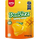Amos Peelerz Gummy Mango 65G Gerçek Meyve Suyu ile Yapılmış Lezzetli Gummy Şekerleme - 65 gr