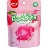 Amos Peelerz Gummy Peach 65G – Şeftali Aromalı Jelibon - 65 gr