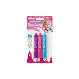 Amos Yüz Boyası 3 Lü Blister (MOR-PEMBE-MAVİ) (FD5B3G)