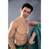 Amosis Adrian - Silicone Head Hair Transplant Evo Skeleton Sex Doll İskeletli Tam Boy Erkek Realistik Manken 160 CM