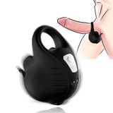 Amosis PRIME TOYS Lock Şarjlı Kablosuz Kumandalı Testis Masaj Vibratörü Güçlü Titreşimli Penis Yüzüğü
