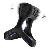Amosis PRIME TOYS Rise Şarjlı Güçlü Titreşimli Su Geçirmez Klitoris Uyarıcı Testis ve Penis Yüzüğü