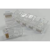 Amp Cat. 6 Rj45 Jack - 10 Adet