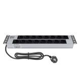 AMP CONNECT 19"2U 16'lı Schuko Direkt Bağlantılı Kabinet Grup Prizi (PDU)-16A